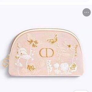 Dior Beauty Mother’s  Day Mesh Butterfly Makeup Bag Pouch New Authentic